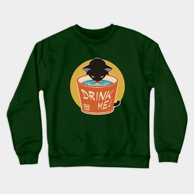 Drink water well Crewneck Sweatshirt by BATKEI